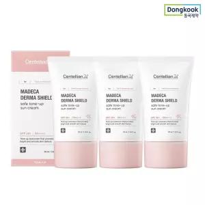 마데카 더마 쉴드 세이프 톤업 선크림 50ml(SPF50+) 3개 24H 자외선차단제 브라