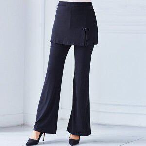 [까르죠아] 쫀쫀한 빅사이즈 치마바지 레깅스 나팔 랩 스커트 스포츠 댄스복