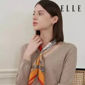 엘르 로체나 실크 미니 스카프 SE441S306