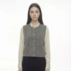 클라셰 포근캐주얼하프베스트_B4M1610