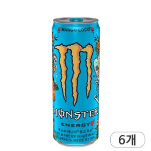 몬스터 에너지 망고로코 355ml x 6개 에너지드링크 탄산음료