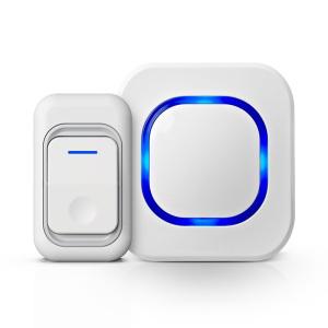 무선 도어벨 현관 초인종 차임 방문 호출벨 송신기 수신기 가정 회사 어린이집 상정 매장 다양한 멜로디