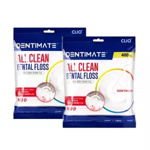 [크리오] 덴티메이트 일회용 대용량 치실 400개입 2세트