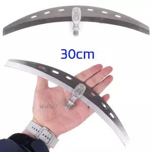 스텐 양날 수초낫 30cm / 수초제거기 12mm