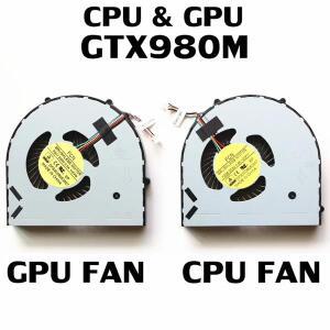 델 에일리언웨어 15 R2 ALW15ED-1718 P42F노트북 팬 CPU 냉각 GTX980M