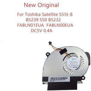 도시바 S55t-B B5239 S50 B5232 팬 FABLN01EUA FABLB N00EUA DC5V 0.4A새 노트북 CPU 냉각
