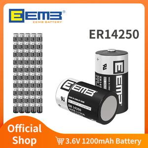 EEMB 물/가스 계량기 알람 창 센서용 리튬 배터리 14250 ER14250 3.6V 1/2 AA 1200mAh 셀