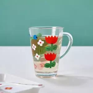 [모던하우스] 스프링가든 아크릴 도트컵 340ML 튤립