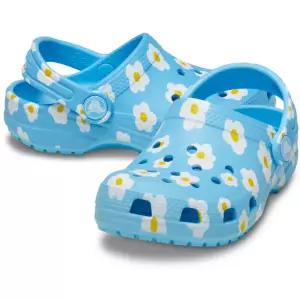 [크록스](대전신세계) 키즈  클래식 데이지 클로그 토들러 211264-4WD (틴티드 글라스)