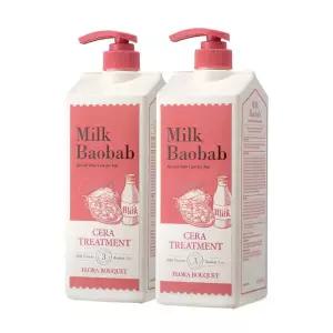 밀크바오밥세라 트리트먼트 플로라부케 1200ml 2개
