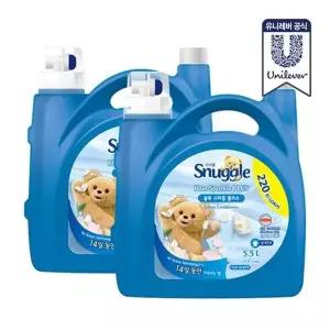 [스너글] 블루스파클 플러스 섬유유연제 5.5L 2개