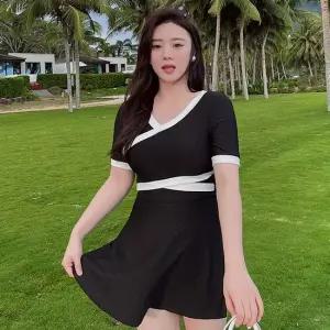 체형커버 빅사이즈 여성수영복 원피스 비치 휴양지 실내 수영장 수영복 XL 2XL 3XL