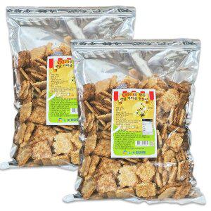 우리쌀로 만든 옛날 가마솥 누룽지 3kgx2개 /국내산 쌀 100%