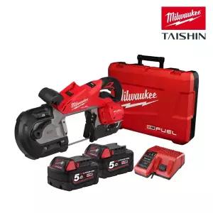 밀워키 M18 FBS125-502C 5.0Ah FUEL 밴드쏘II_125mm