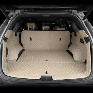 쏘렌토 4세대 MQ4 자동차 트렁크매트 퀼팅 가죽 사이드 풀커버