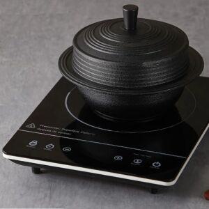 IH 통주물 무쇠 가마솥 14cm 코팅 인덕션 솥밥