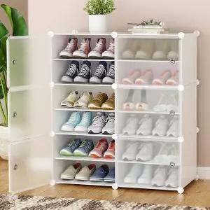 조립식 신발보관함/정리함/선반/신발장/원룸/자취방/기숙사/슈즈랙/현관/학원/학교/사무실/정리/수납