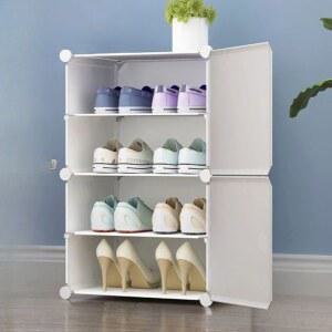 외부 현관 신발장 수납 간편 야외신발장 보관함 미니신발장