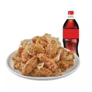[노랑통닭] (콤보)바삭누룽지치킨+콜라1.25L