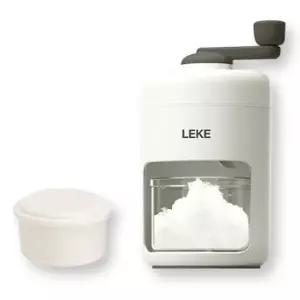 [셀러에이드]가정용 핸드 빙수기 세트 캠핑 팥빙수 슬러시 만들기 눈꽃빙수기