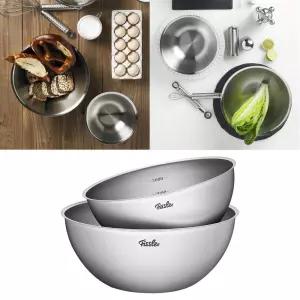 휘슬러 매직 믹싱볼 세트 2P 주방용품 주방잡화 스테인리스 내구성 튼튼한 푸어링 림 견고한