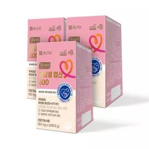 종근당 활성형 엽산 800 60정 3개 / 6개월분 비타민B1 B2 B6 B12 아연 임산부 임신 준비