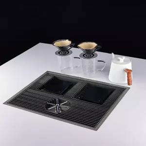 매립형 드립 스테이션 커피 카페 트레이 배수형 워셔 세트 작업대 드립스테이션 세척 내도