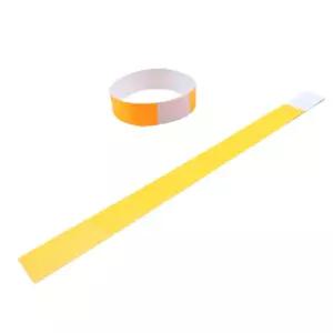 (오렌지 10장) 입장권 팔찌 종이 일회용/티켓/1회용/물놀이장/손목/입장/유원지/축제/티켓형/행사장/다용도