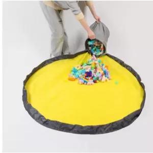 장난감 블록 정리 매트 정리함 놀이 수납 플레이 방수 매트 주머니