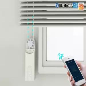 전동 블라인드 모터 와이파이 무선 bluetooth 우드 관형 원단 블루투스 창문 연동