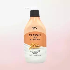 해피바스 순한 바디로션 베이비파우더향 400ml