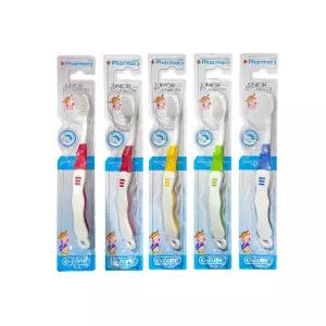 오존 주니어 2중 미세모 키즈 어린이 칫솔 초등학교 초등학생 저학년 초딩 쥬니어 7세이상 칫솔 5개