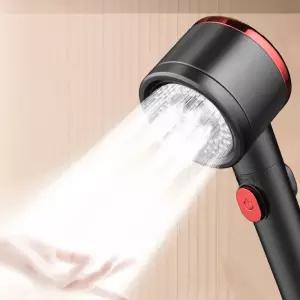 레드블랙 욕실 수압상승 절수 샤워 호스 샤워기 헤드/샤워기헤드/해드/고압/수압센/사워/파워/사워기/사워