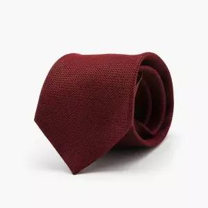 [하프클럽/에스티코]솔리드 지퍼 넥타이 (레드) SNTVZ71NSR