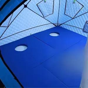 빙어 텐트 바닥 휴대용 매트 쉘터 방수 방한 구멍 방습 산천어 얼음낚시 아이스