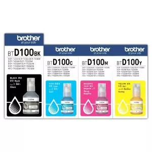 브라더 정품잉크 BTD100BK BTD100C BTD100M BTD100Y 4색 세트