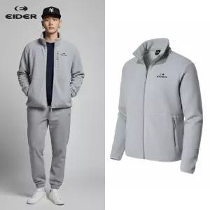 [백화점 정품] 아이더 플리스 후리스 남자 팝 마이크로 자켓 멜란지 그레이 내피 외피 겸용 털 뽀글이 점퍼