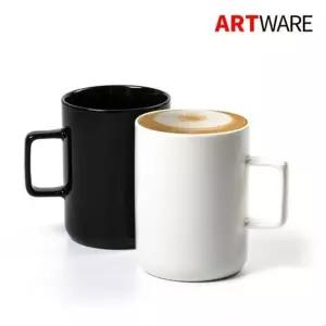 아트웨어 도자기 머그컵 물컵 커피잔 예쁜컵 - 400ml 2P 세트/머그/머그잔/커피컵/물잔/찾잔/레트로/빈티지