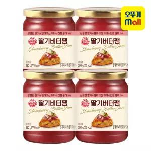 오뚜기 딸기버터쨈 280g 4개