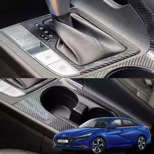 아반떼CN7 카본필름 스크래치방지 기어패널 컵홀더 보호 랩핑 C필러 B필러 윈도우스위치 글러브박스 센터페