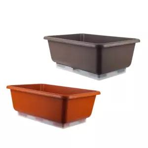 직사각 상추 야채 방울토마토 직사각 화분 자동 급수형 대형 베란다 채소 키우기