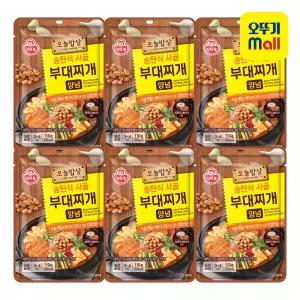 오뚜기 오늘밥상 송탄식 사골 부대찌개양념 110g 6개