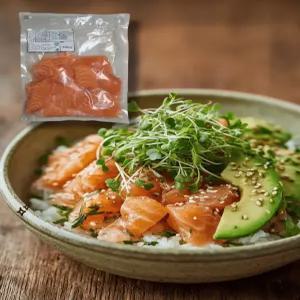 [1층 식품관]1kg 생연어 연어 초밥 회 필렛 슬라이스 순살 파지 자투리