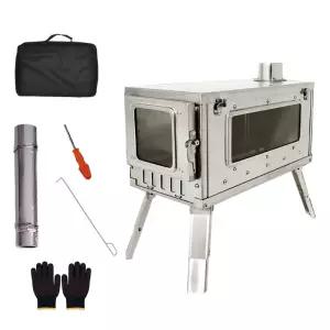 SevenTrees접이식 화목난로 캠핑장작 나무난로 불멍 간편설치