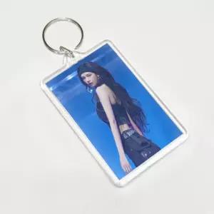 아크릴 투명 증사 최애 사진 액자 키링 직사각 특대형