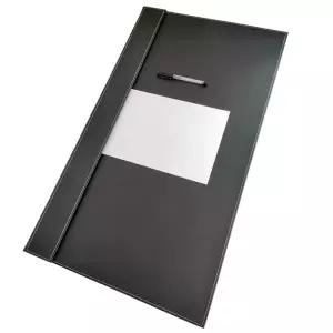 결재판 A3 회사 파일 메모보드 가죽 0블랙후드80x45cm 결재 클립보드 사무실