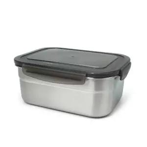 스텐사각 스텐용기 직사각 스테인레스 반찬통 1080ml/찬통/김치통/스텐/보관/보존/사각/음식/소분/반찬