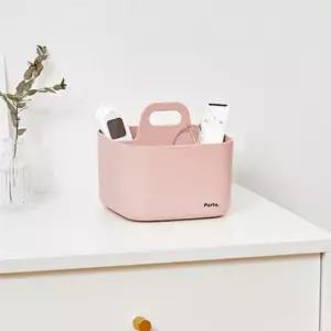 핑크 소품함 시스맥스 포르타비타 소품정리 보관함 거실 리모콘 수납함/미니/악세사리/책상/정리/리모컨