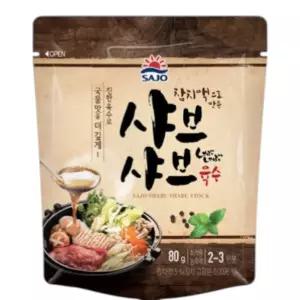해표 샤브샤브육수 80g x4개