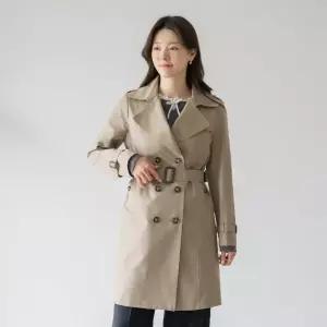 엄마옷 마담4060 클래식더블트렌치코트 -QCO2602003-